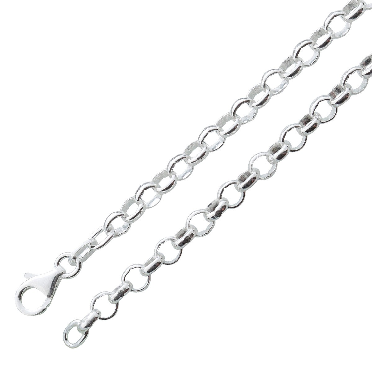 Anklet 3.5mm Silver 925 Solid 26