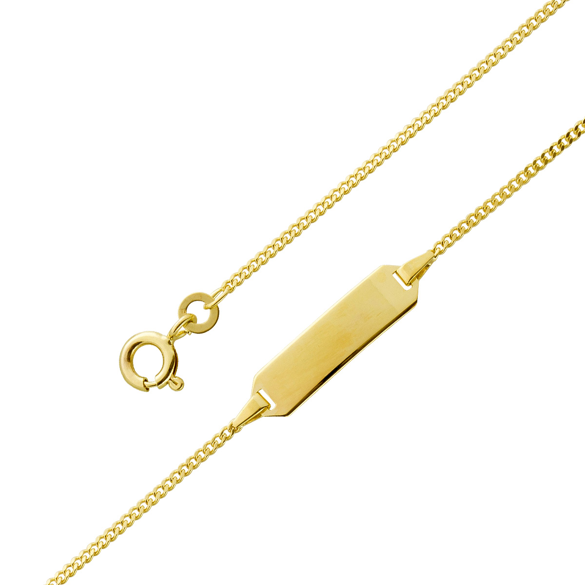 Gravurarmband ID Gold 333 8 Karat Kinderarmband 14