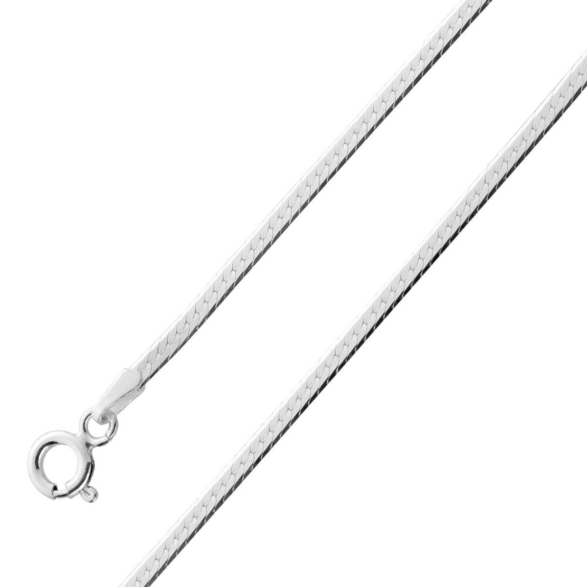 Schlangenkette 1,7mm Silber 925 40