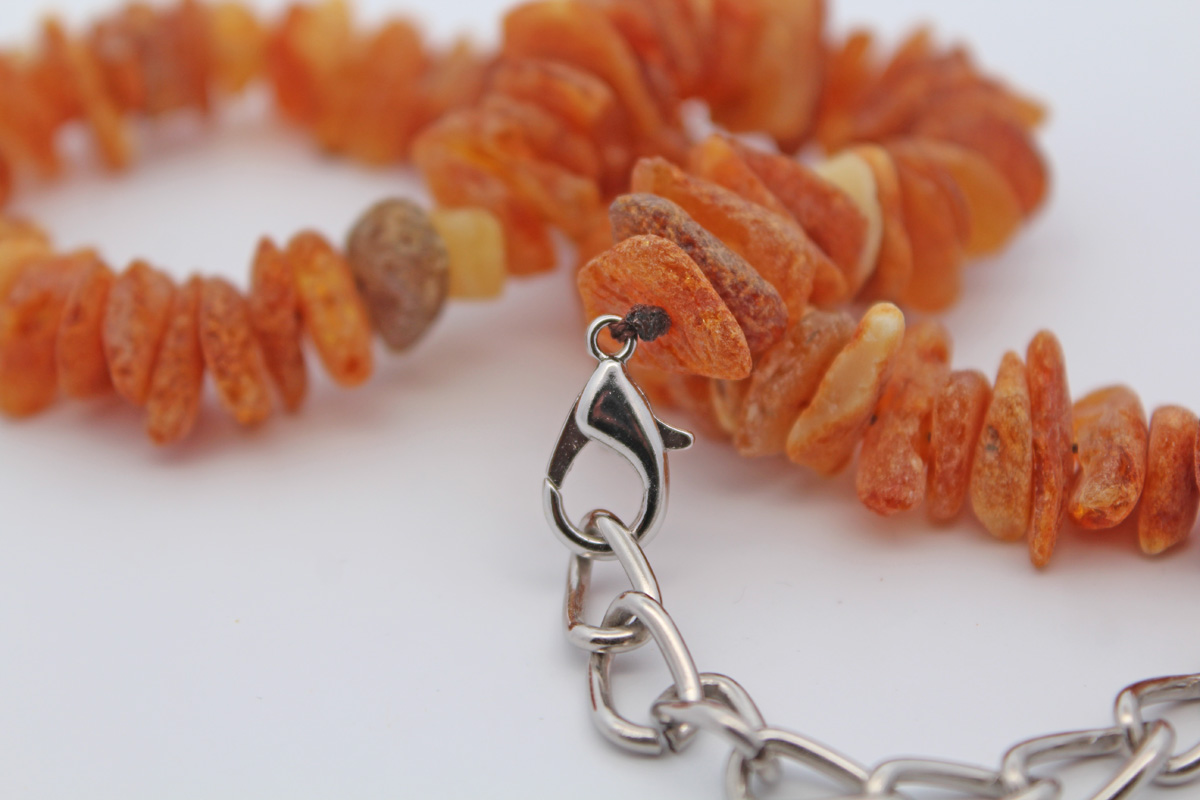 Dog Collar Baltic Amber 32-50cm