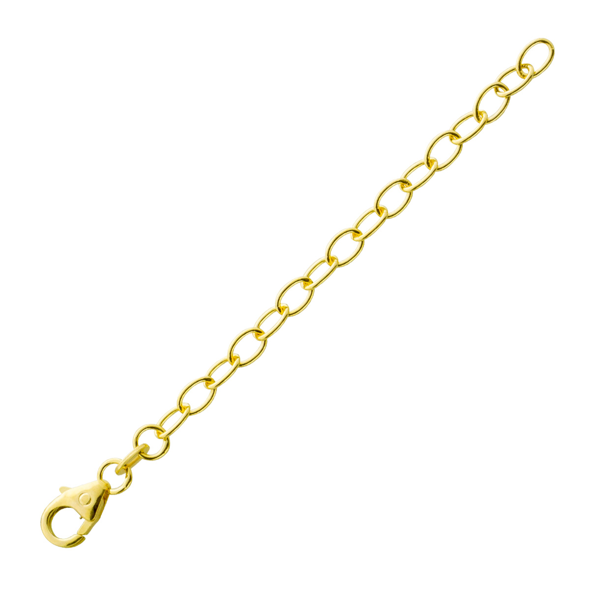 Ankerkette Verlängerungskette 3mm Gold 333 8 Karat poliert 7cm 07