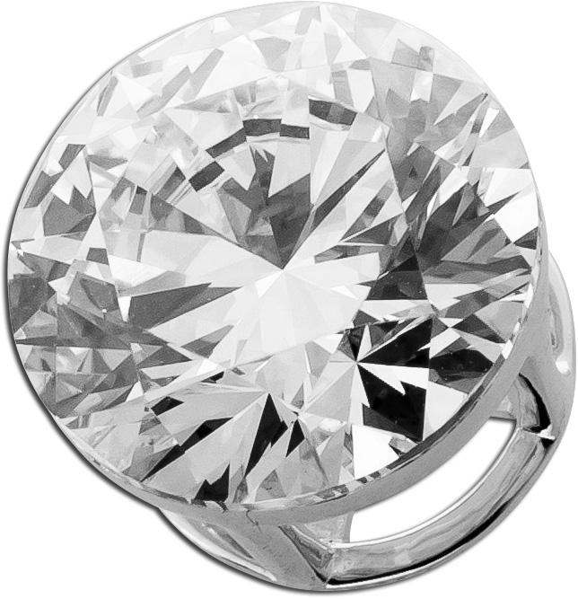 Solitär Anhänger 5ct Weißgold 585 14K Lab Grown Diamant IGI Zertifikat