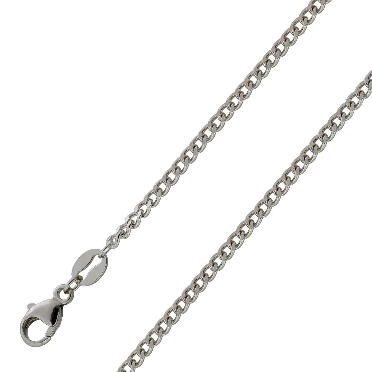 Platin Kette Panzer 950 Breite 2mm Stärke 60 Platin Kette Panzer 950 Breite 2mm Stärke 60
