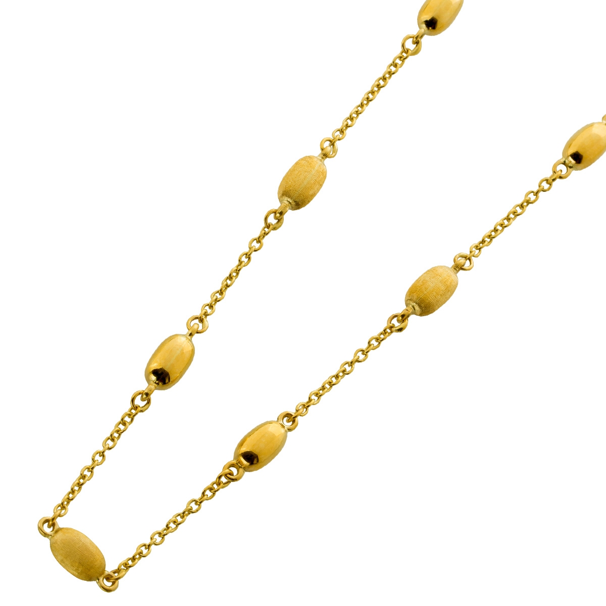 Fantasie Kette Gold 375 9 Karat 45