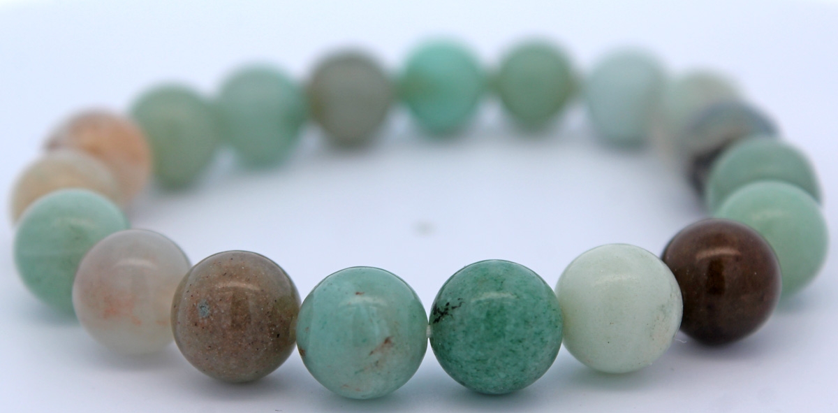 Jade Bracelet Set Light Green-Rose-Grass Green Natural Gemstones 20