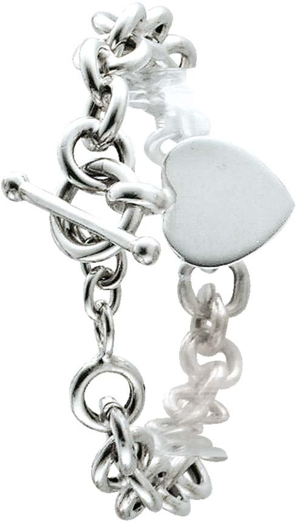 Gravur Silberarmband Kette Herzanhänger Tiffany Miller Silber 925 19