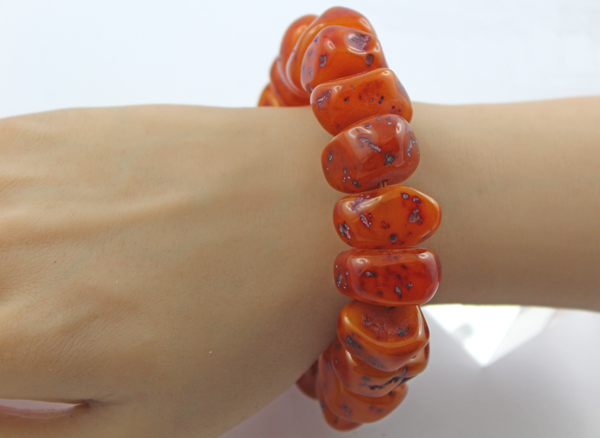 Amber Bracelet Baltic Butterscotch Gemstones Honey Yellow 21