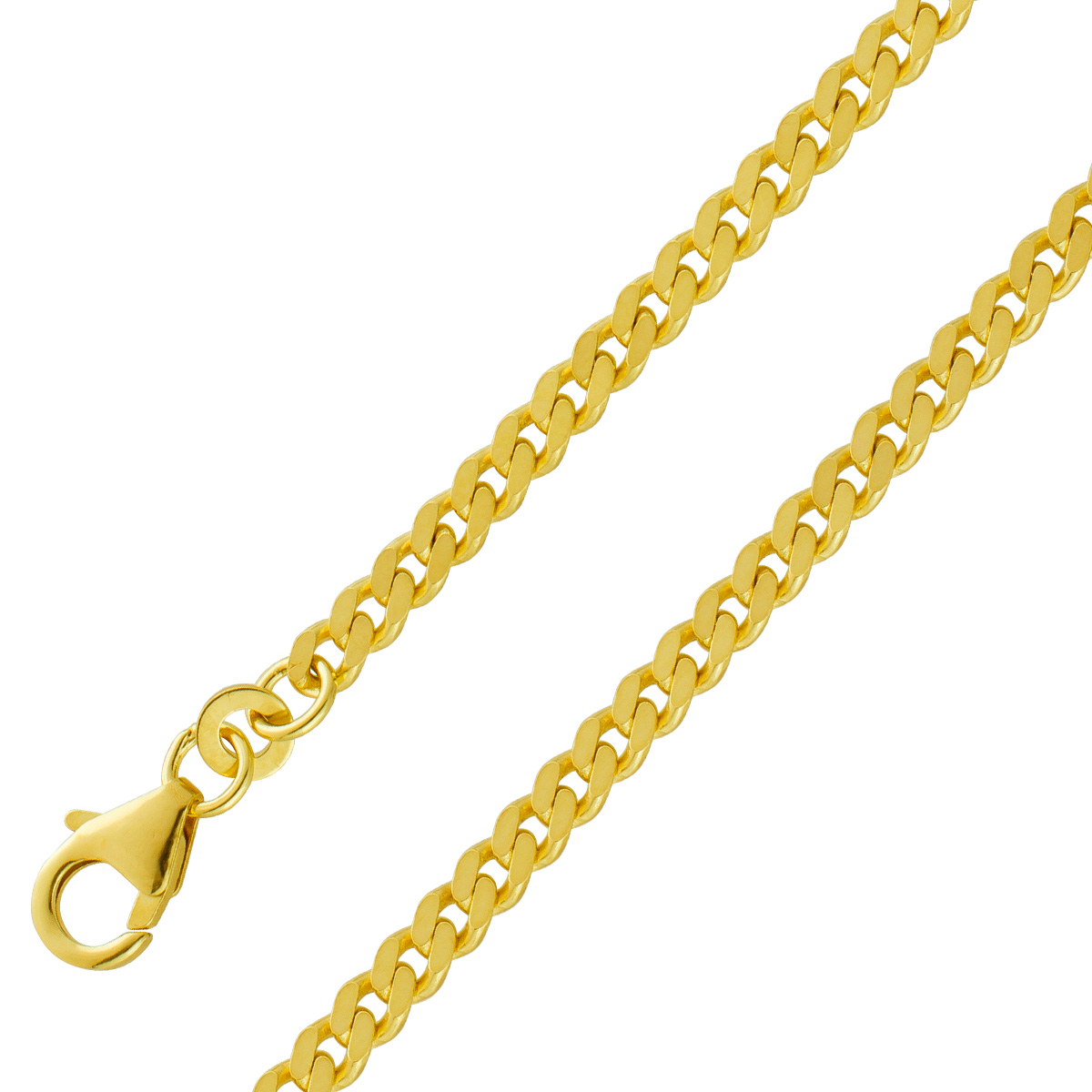 Panzerkette 3,2mm Gelbgold 333 8 Karat massiv UNISEX 60 Panzerkette 3,2mm Gelbgold 333 8 Karat massiv UNISEX 60