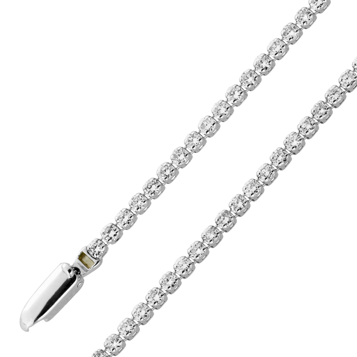 Tennis Armband 1.28ct Weißgold 585 14K Lab Grown Diamanten 21