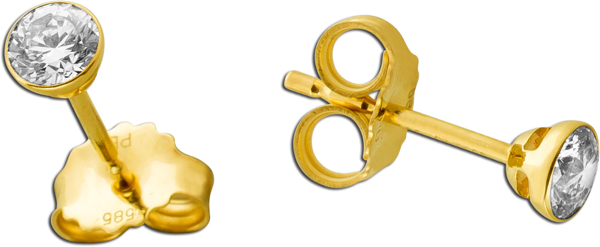 Diamant Ohrstecker Gold 585 14K Lab Grown Diamanten 0.30ct.