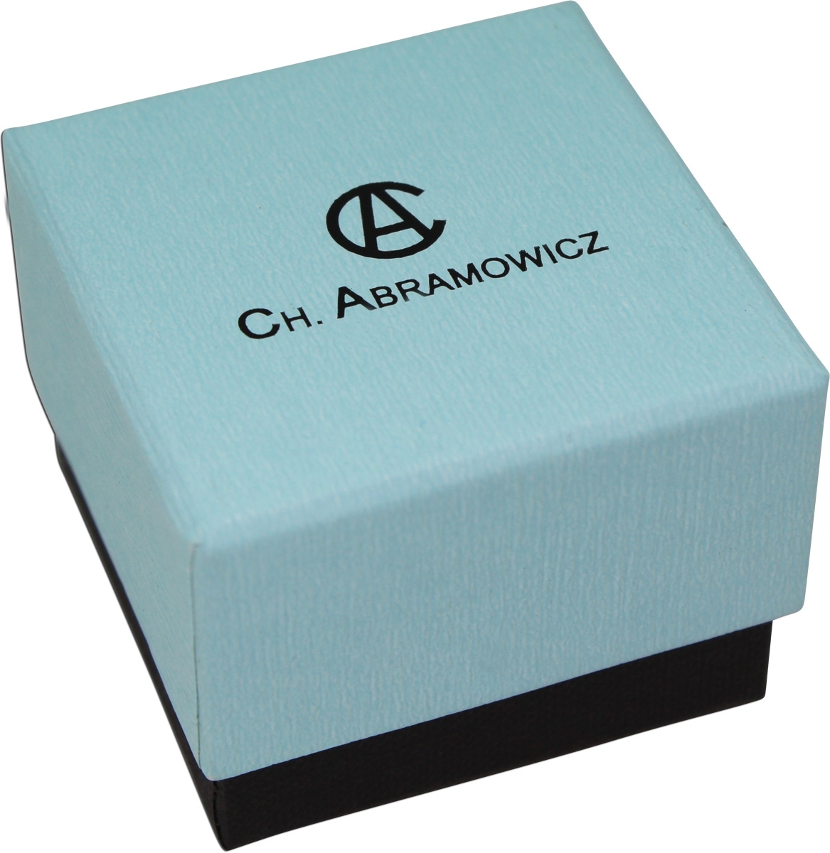 Ring Panzerketten Design Gelbgold 333 8K weiße Zirkonia 17